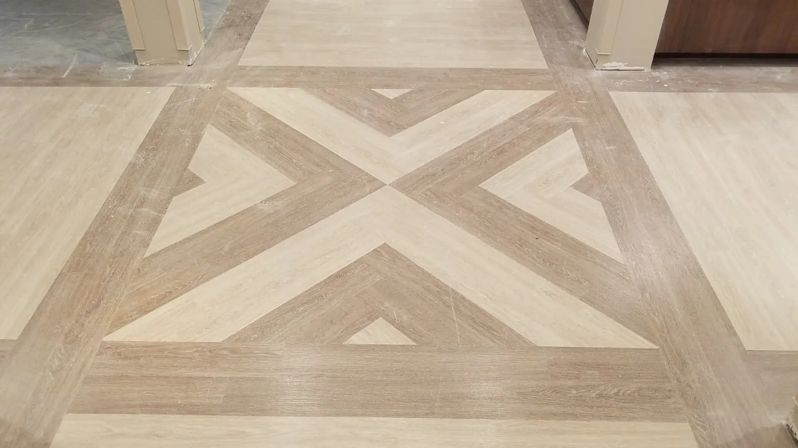 Custom Geometric X Inlay
